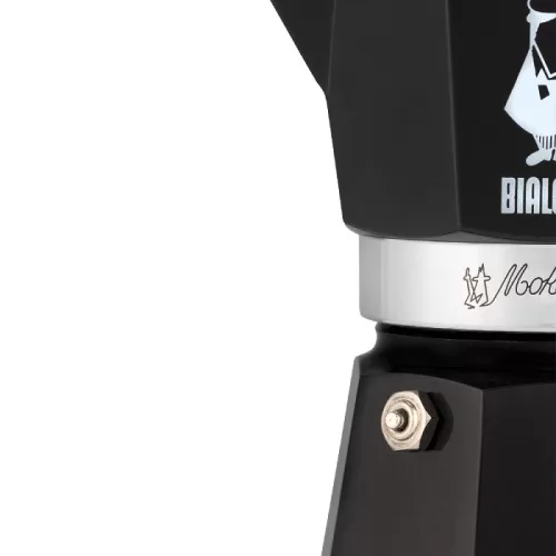 Bialetti Moka Express kotyogós kávéfőző Fekete- 3 adagos