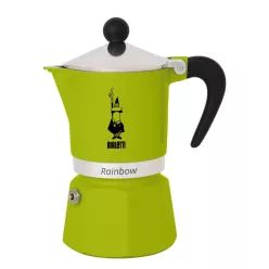 Bialetti Rainbow kotyogós kávéfőző Zöld - 3 adagos