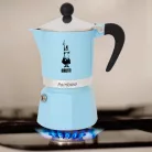 Bialetti Rainbow kotyogós kávéfőző Világoskék - 3 adagos