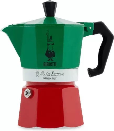 Bialetti Moka Express Italia kotyogós kávéfőző 3 adag