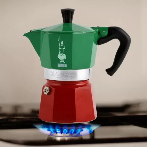 Bialetti Moka Express Italia kotyogós kávéfőző 3 adag