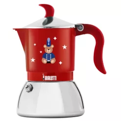   Bialetti Fiammetta Induction kotyogós kávéfőző 2 adag, piros