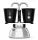 Bialetti Mini Express Indukciós kotyogós kávéfőző szett Fekete- 2 adagos