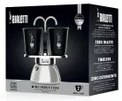 Bialetti Mini Express Indukciós kotyogós kávéfőző szett Fekete- 2 adagos