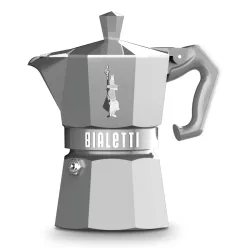   Bialetti Moka Exclusive Ezüst kotyogós kávéfőző - 3 adagos