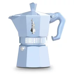   Bialetti Moka Exclusive Kék kotyogós kávéfőző - 3 adagos