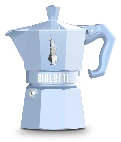 Bialetti Moka Exclusive Kék kotyogós kávéfőző - 3 adagos