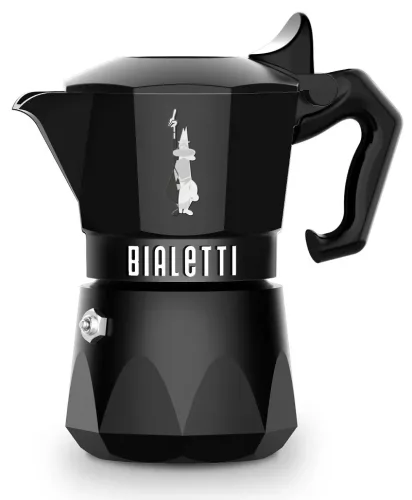 Bialetti Brikka Noir Exclusive kotyogós kávéfőző - 2 adagos