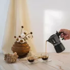 Bialetti Brikka Noir Exclusive kotyogós kávéfőző - 2 adagos