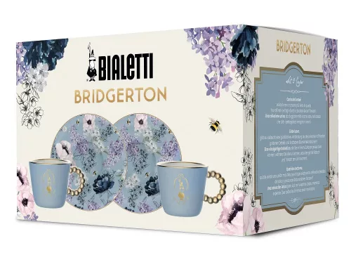 Bialetti Bridgerton csésze és csészealj szett 2db-os
