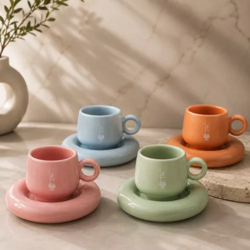 Bialetti Csésze és csészealj szett 4db