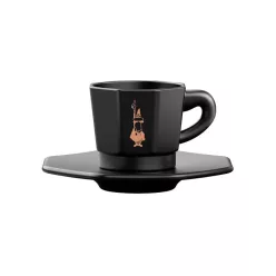 Bialetti Moka csésze szett fekete 4 db-os