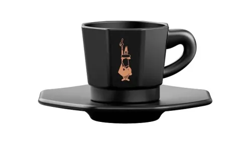 Bialetti Moka csésze szett fekete 4 db-os