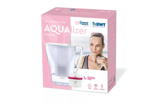 BWT Aqualizer Home 2,7L Vízlágyító Kancsó Fehér
