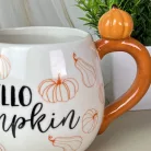 Őszi tökös kerámia bögre 500ml