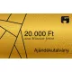 Ajándékutalvány 20.000.- Ft értékben