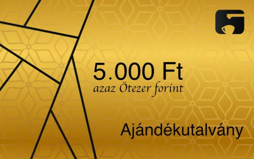 Ajándékutalvány 5.000.- Ft értékben