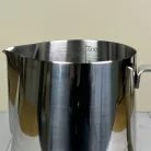 Rozsdamentes acél tejkiöntő kanna 600ml ezüst