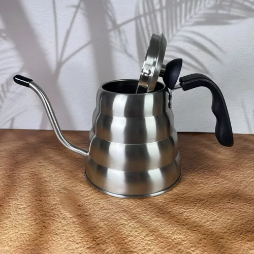 Hattyúnyakú vízforraló 1,2 liter – ezüst