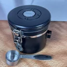 Kávétároló doboz 1,2L - fekete