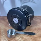 Kávétároló doboz 1,2L - fekete