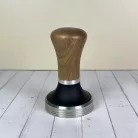 Tamper elegáns fa markolattal 58 mm