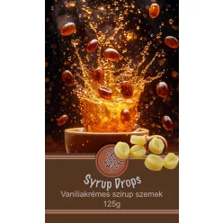 Syrup Drops - Kávéízesítő szirup Vaníliakrémes - 125g