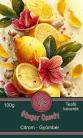 Ginger Candy - Gyömbéres-Citromos Szálas Teafűkeverék 100g