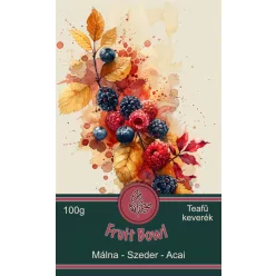   Fruit Bowl - Málnás-Szedres-Acai bogyós Teafűkeverék 100g