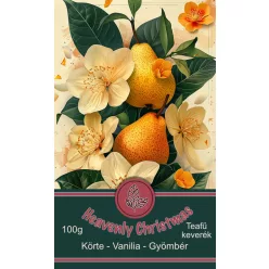   Heavenly Christmas - Körtés-Vaniliás-Gyömbéres Szálas Teafűkeverék 100g