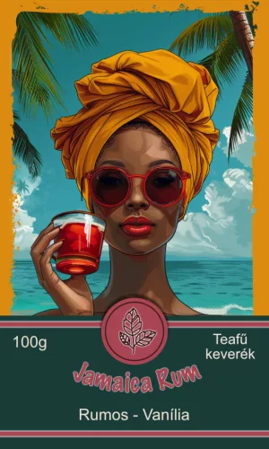 Jamaica Rum - Rumos-Vaníliás ízű Teafűkeverék 100g