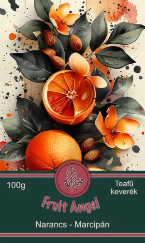 Fruit Angel - Narancsos - Marcipános Szálas Teafűkeverék 100g