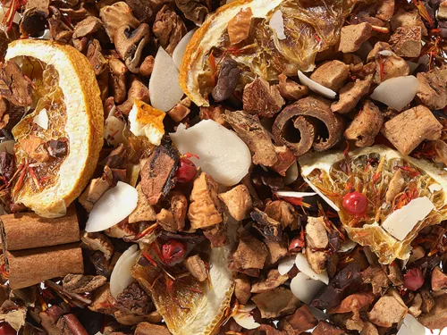 Fruit Angel - Narancsos - Marcipános Szálas Teafűkeverék 100g