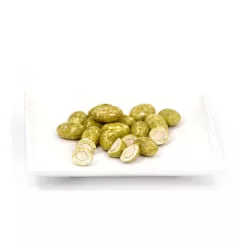   White Matcha Dream - Matchás fehércsokiba mártott mandula 100g