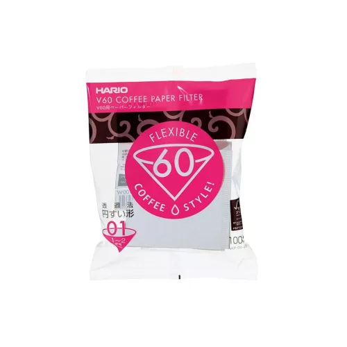 Hario V60-01 filterpapír 100db fehér (VCF-01-100W)