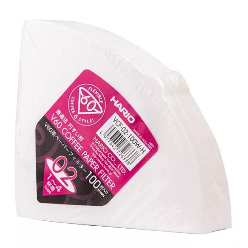Hario V60-02 filterpapír 100db fehér (VCF-02-100W-H)