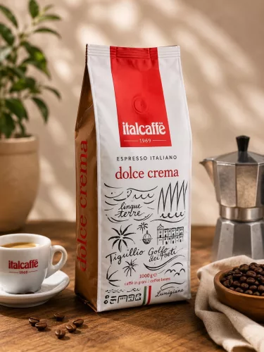 Italcaffe Dolce Crema szemes kávé 1kg