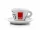 Italcaffe porcelán Cappuccino csésze + csészealj  6db