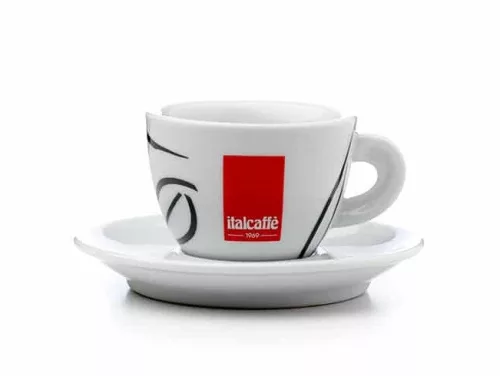 Italcaffe porcelán Cappuccino csésze + csészealj  6db