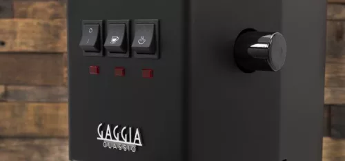 Gaggia Classic karos kávéfőző E24 - Fekete