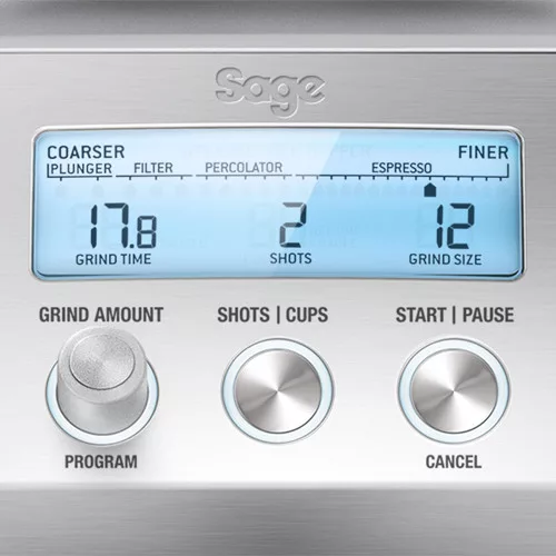 Sage BCG820BSS The Smart Grinder Pro Kávédaráló