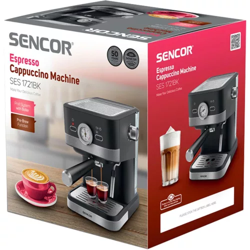 Sencor SES 1721BK Eszpresszó kávéfőző
